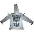 Side Cut Y2K Ribcage Hoodie